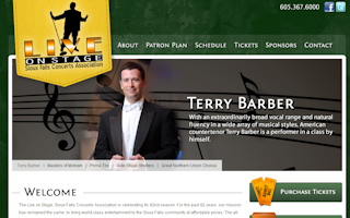 Sioux Falls Concerts Association - Sioux Falls, SD