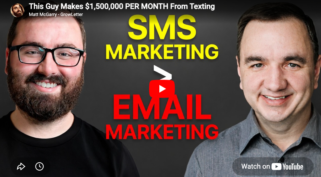 SMS Marketing > Email Marketing